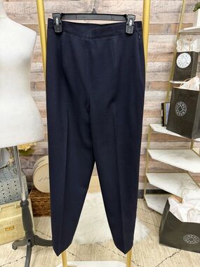 Evan-Picone Navy Trouser 6